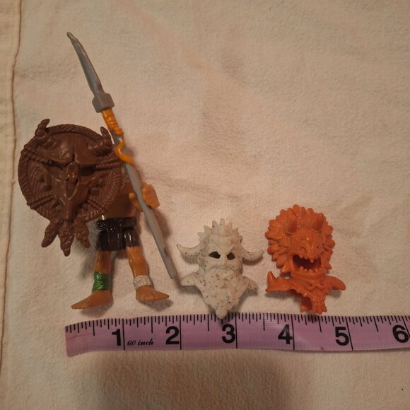 Imaginext Tribal Figure Accessories Skull Masks Spear Unique Decor - Picture 10 of 12